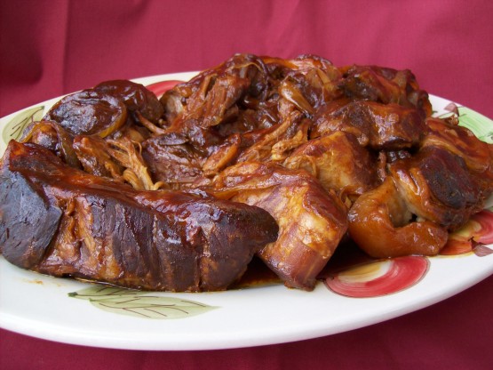Succulent Country Style Ribs Cooked in a Crock Pot