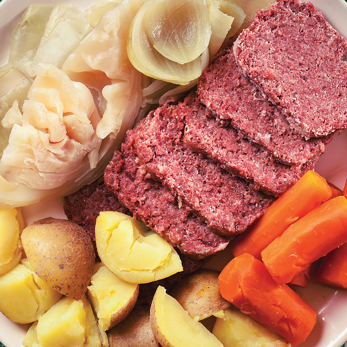 Recipe for Stout Slow Cooker Corned Beef and Veggies
