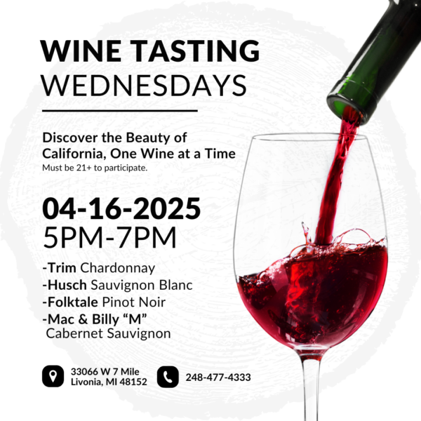 Joe's Wine Events 2025