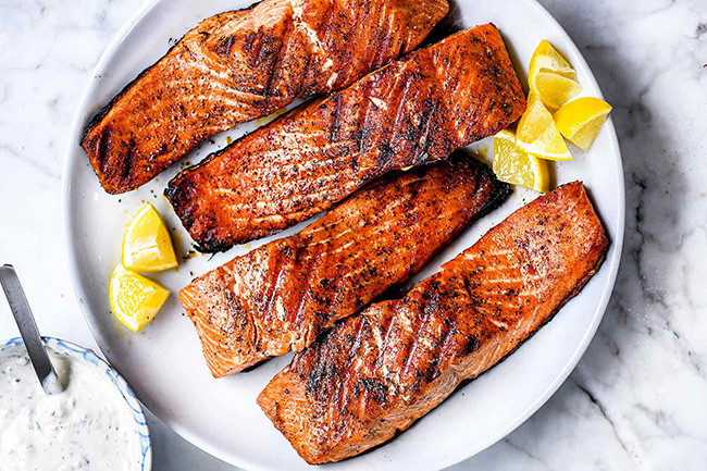 Simple Grilled Salmon